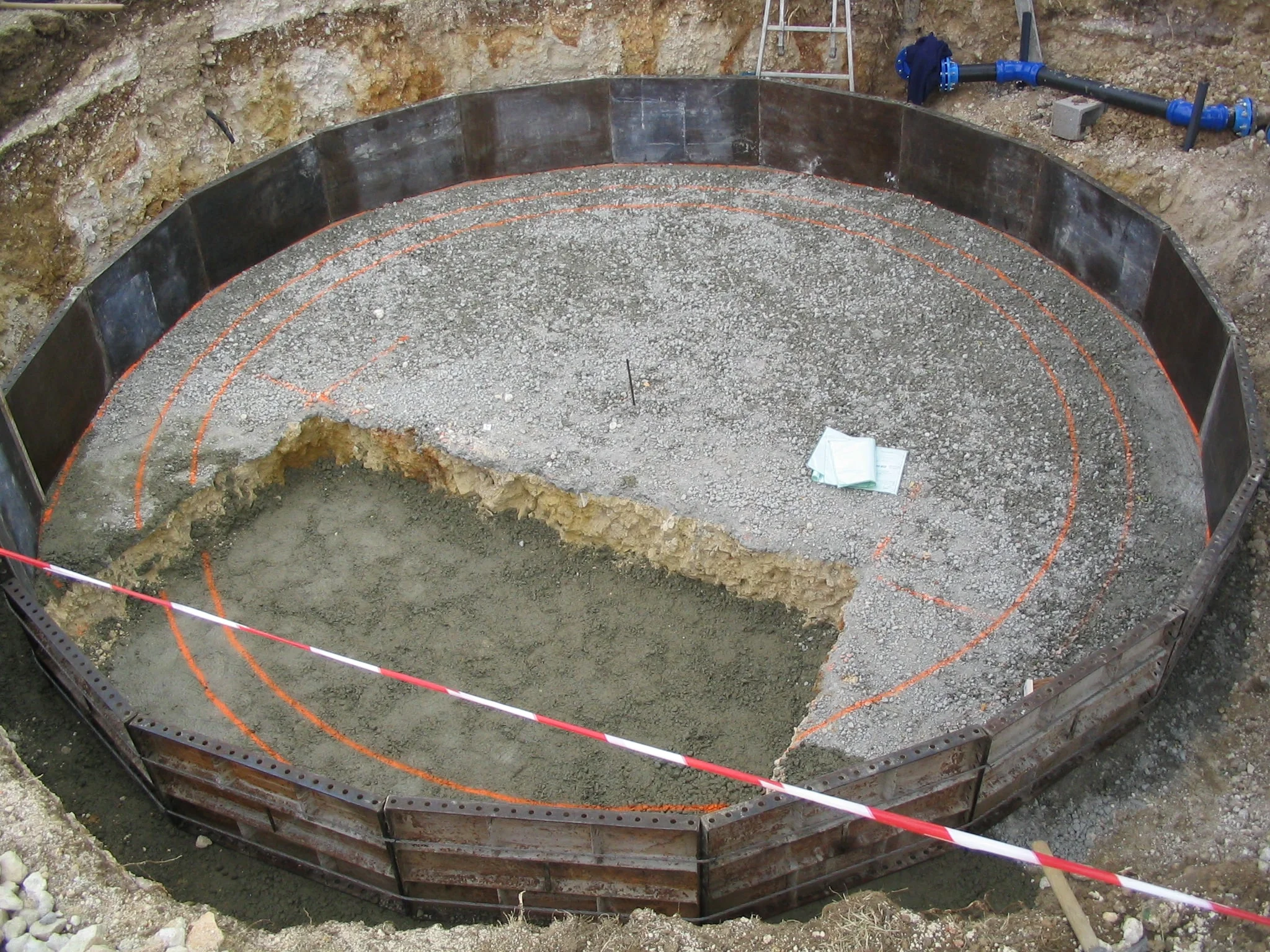Bassin d'Argentan au début du projet