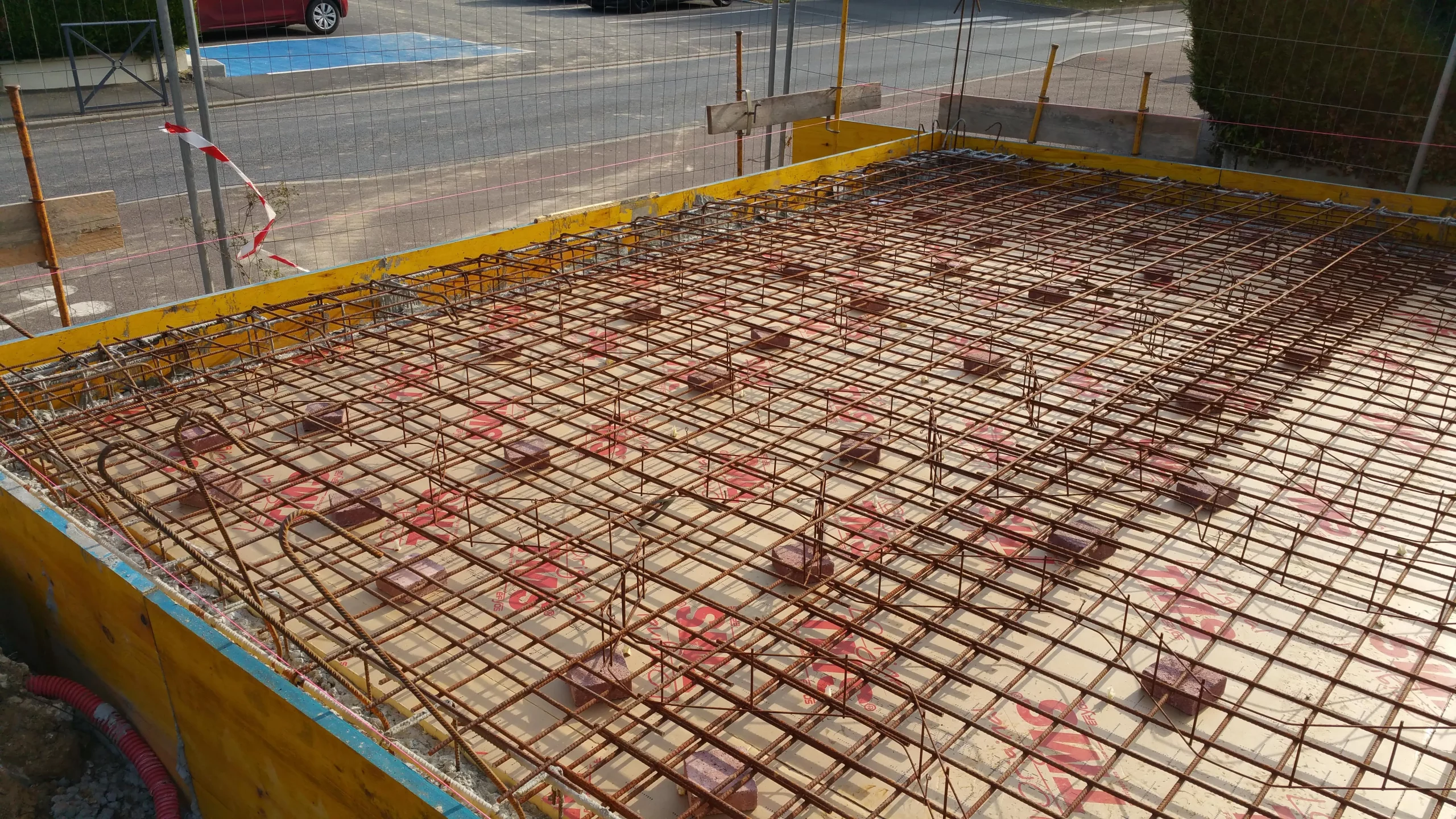 La Pharmacie de Soliers au début des travaux