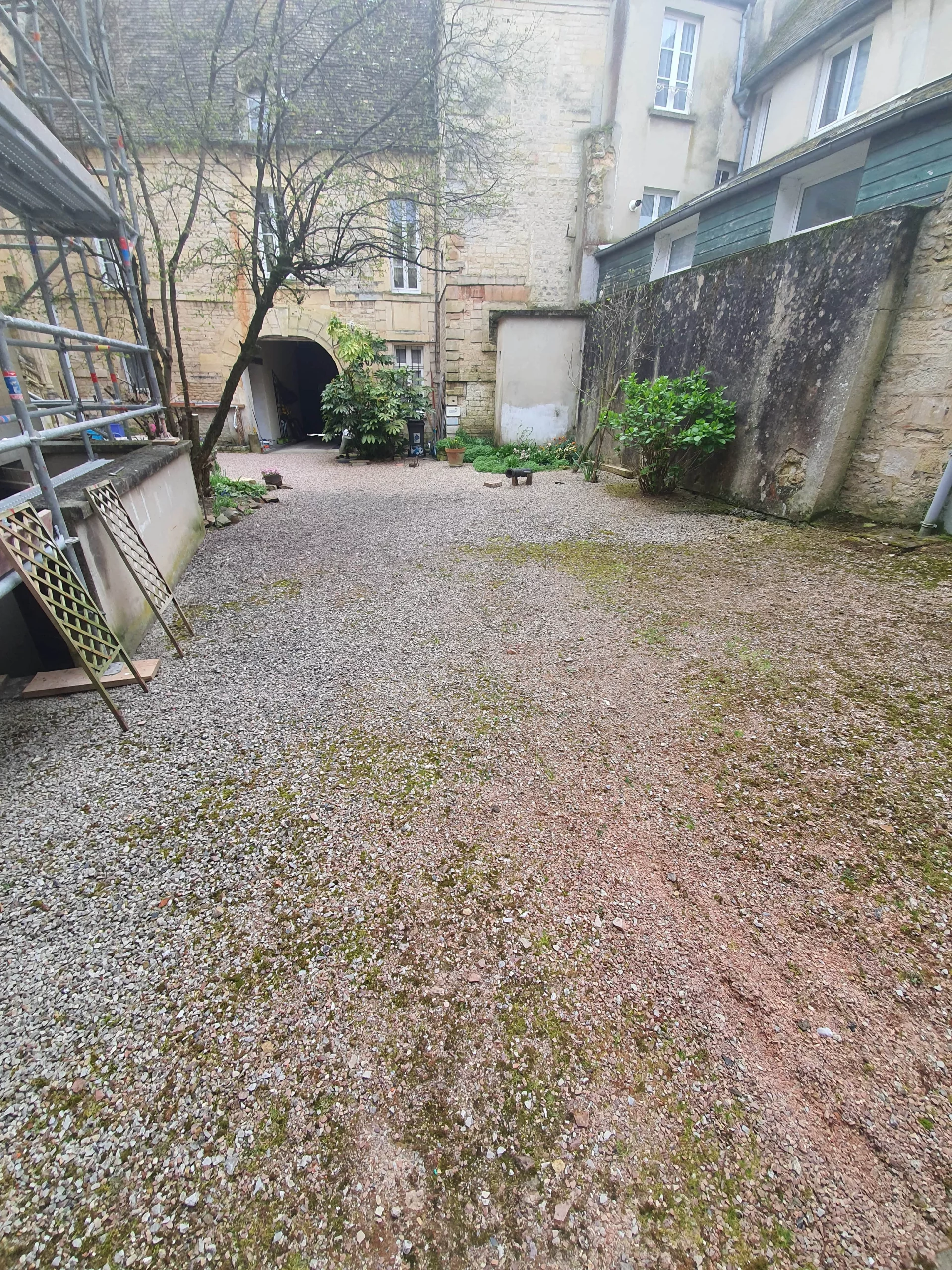 Pôle d'attractivité à Falaise avant les travaux