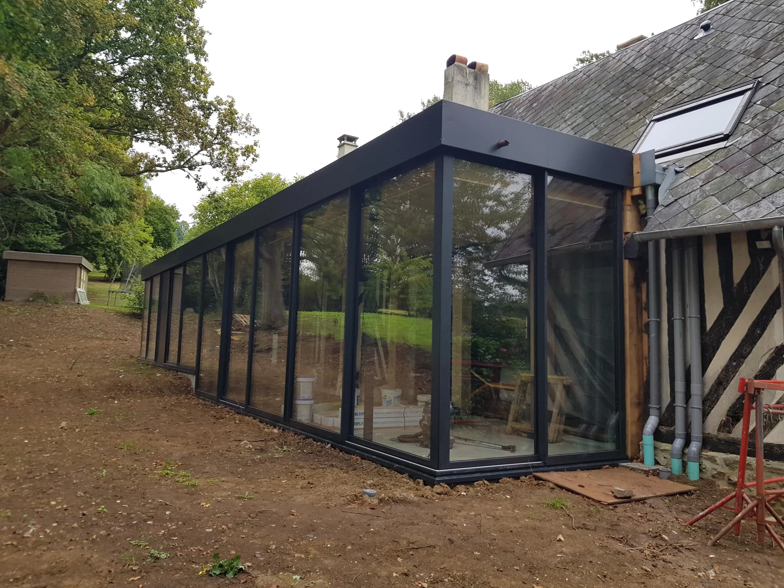 Maison d’architecte à Mesnil sur Blangy