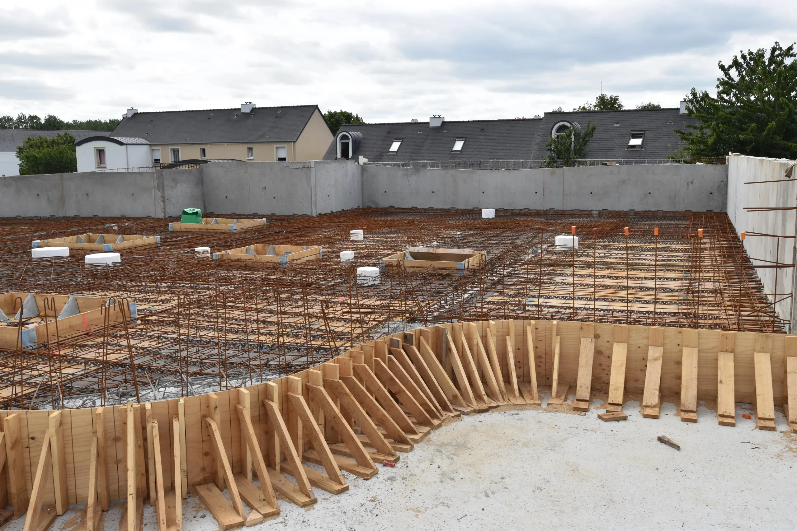 Les débuts des travaux pour la crèche communale à Saint-Germain-la-Blanche-Herbe