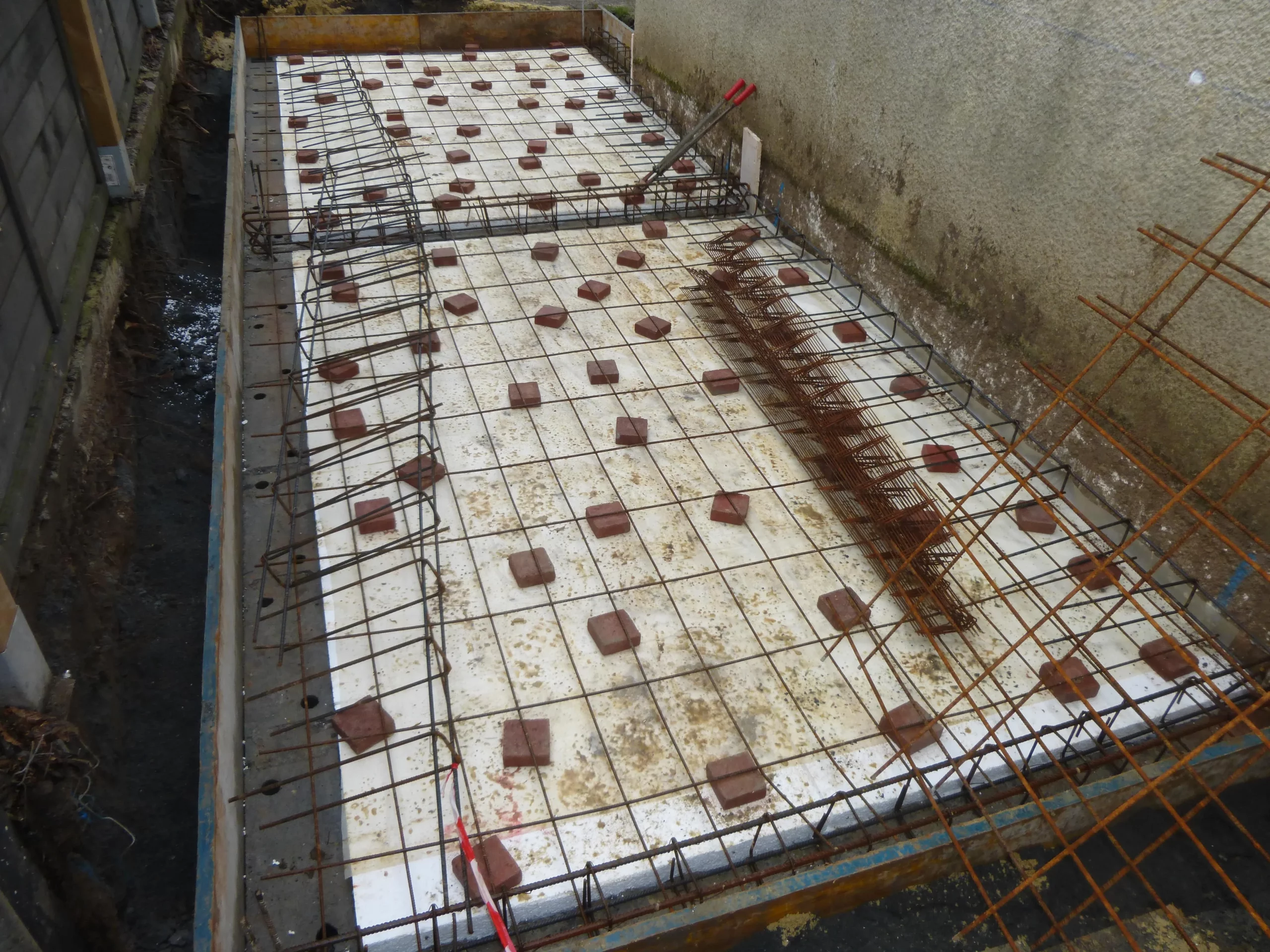 Début du chantier des deux extensions d'habitation à Caen