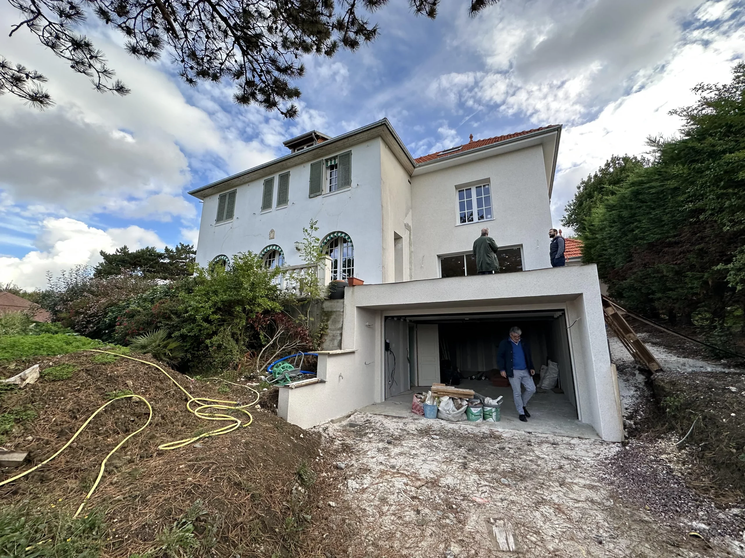 Le garage enterré à Trouville-sur-Mer en phase de finalisation