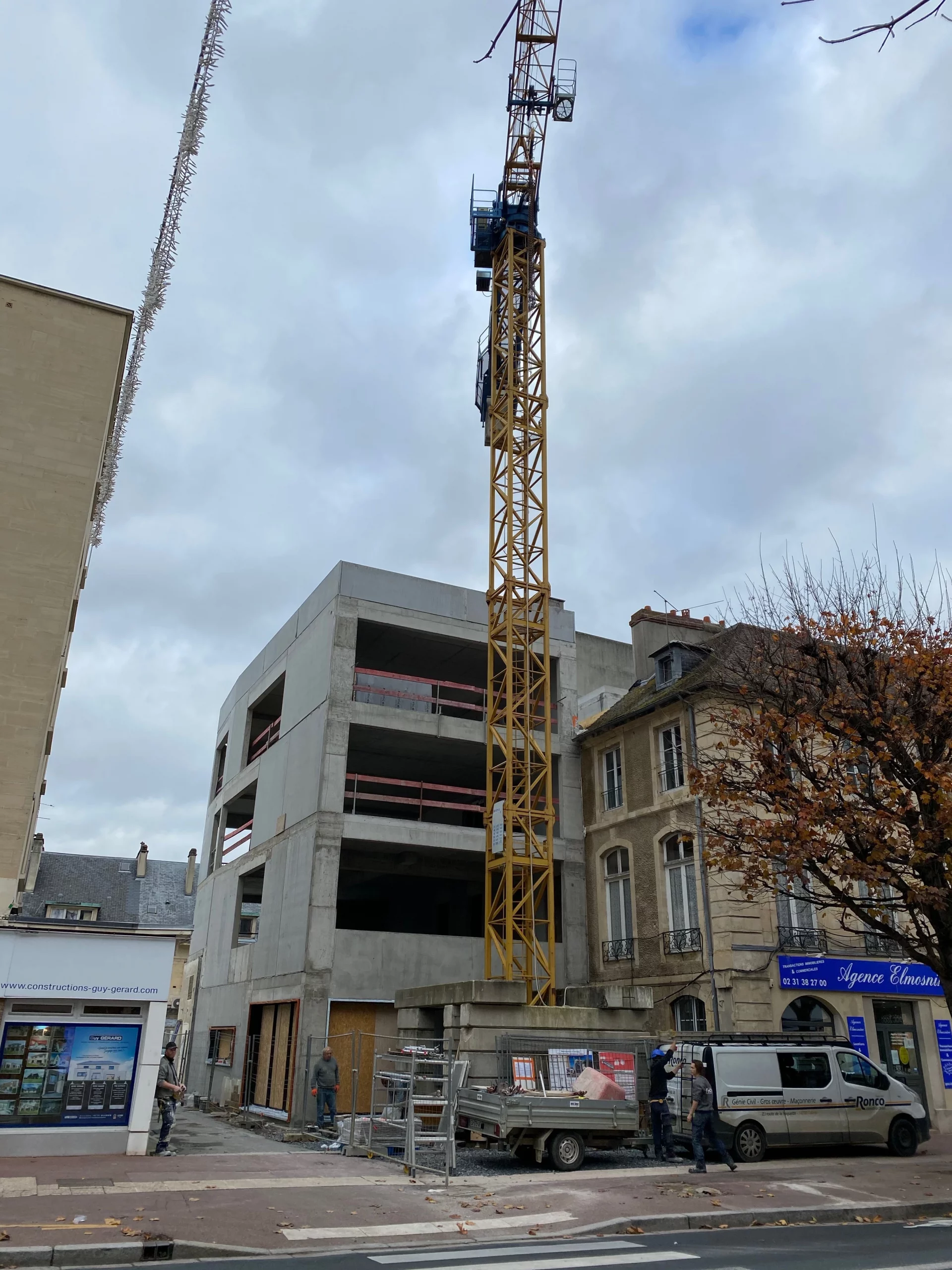 Chantier bureaux printemps en cours de finalisation