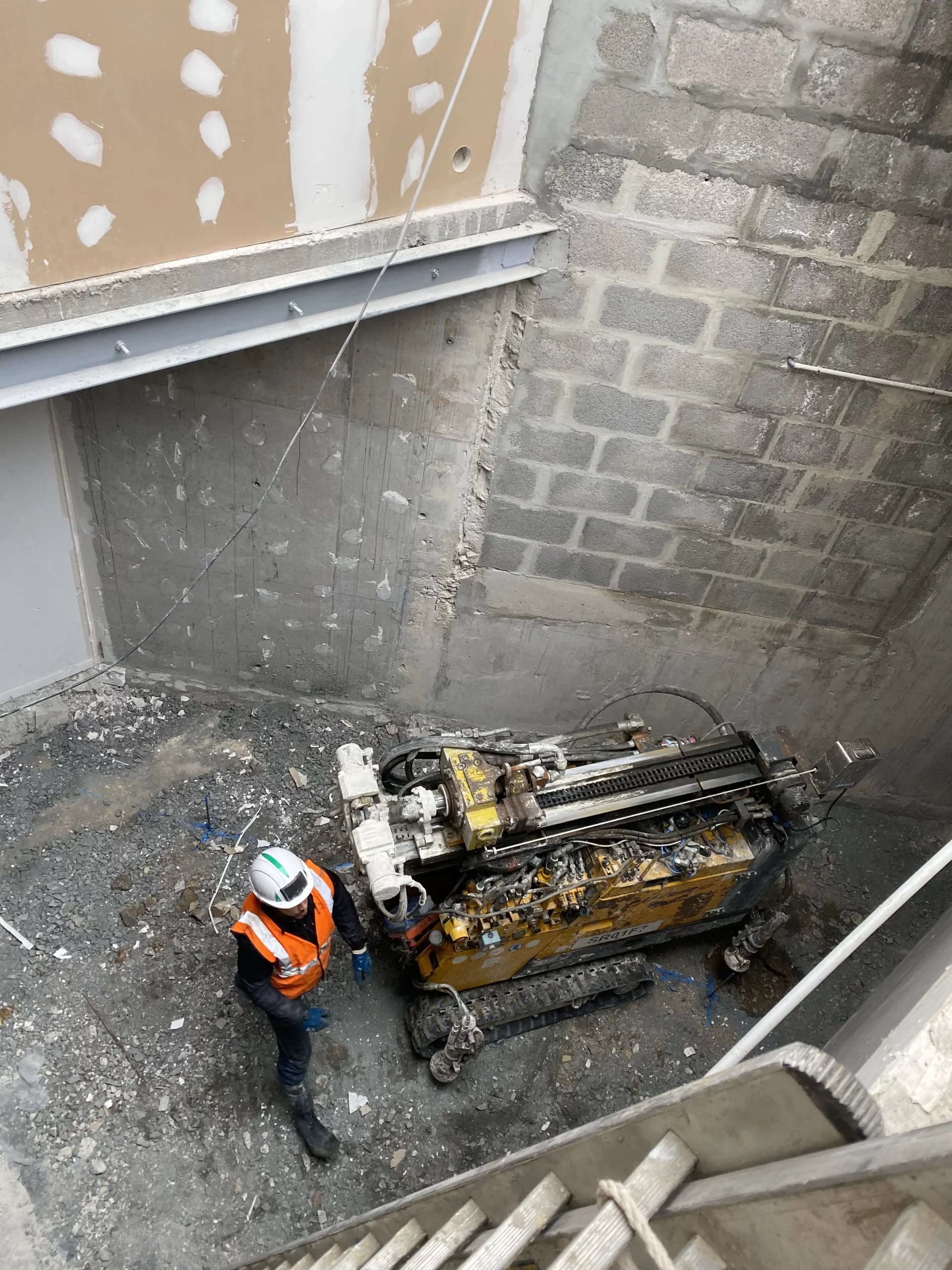 Le chantier de la clinique miséricorde à Caen