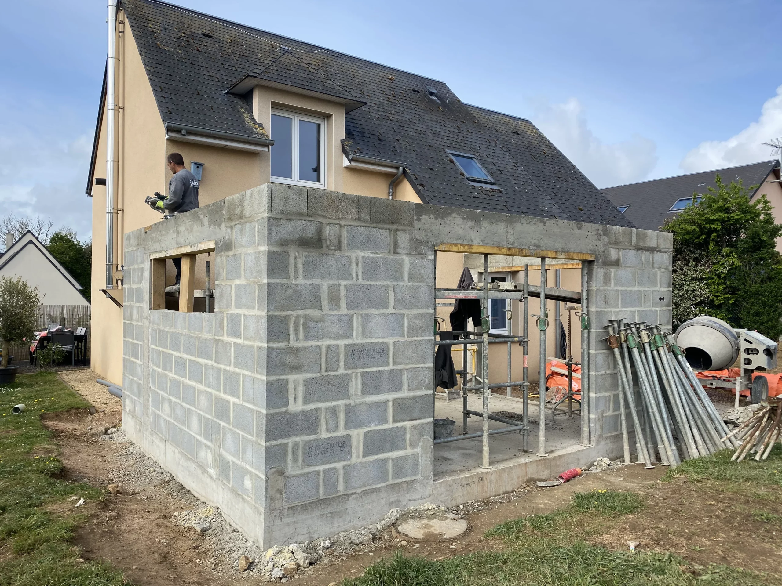 La suite du projet de création de l'extension à Falaise