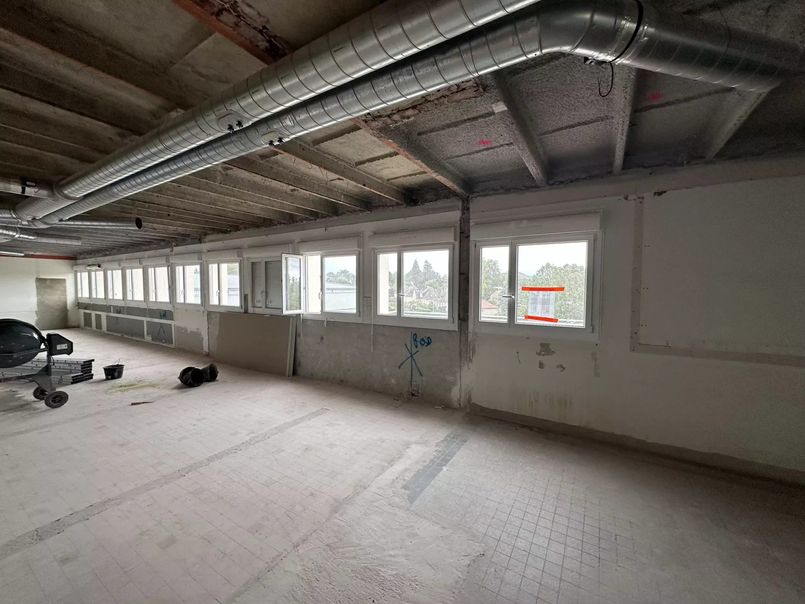 L'intérieur rénové du Collège des Douits à Falaise