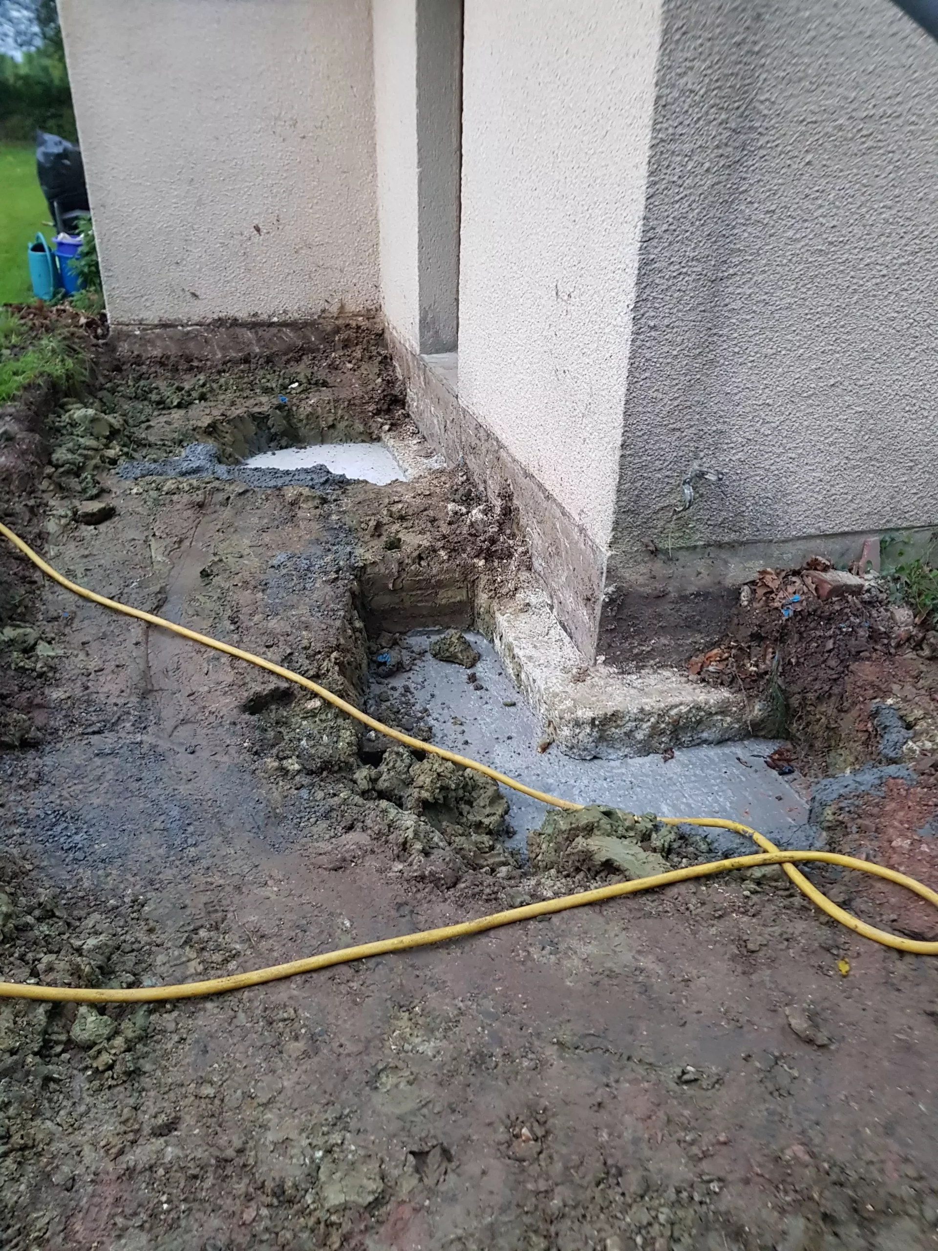 Travaux de reprises en sous-oeuvre