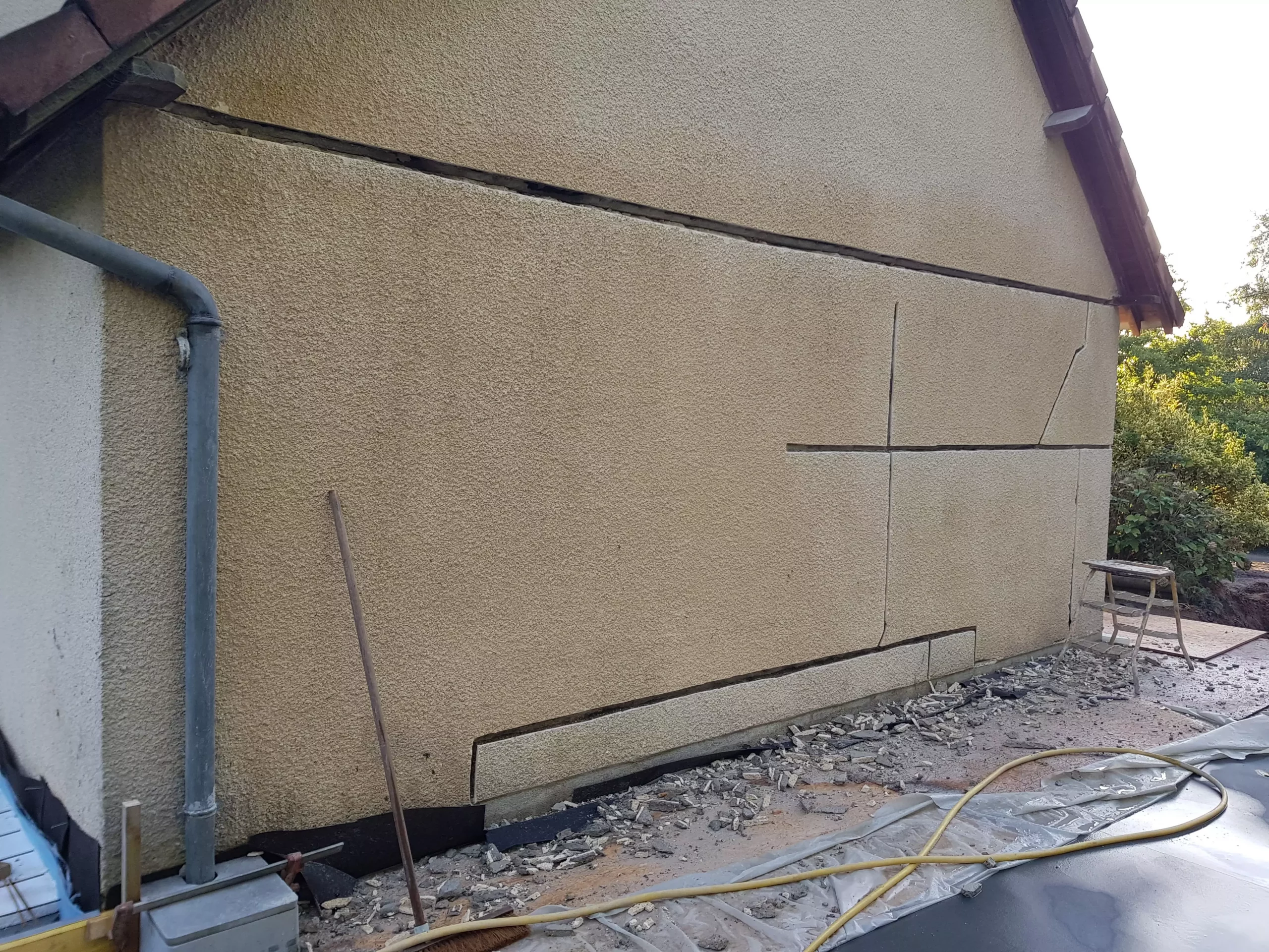 Travaux de reprises en sous-oeuvre