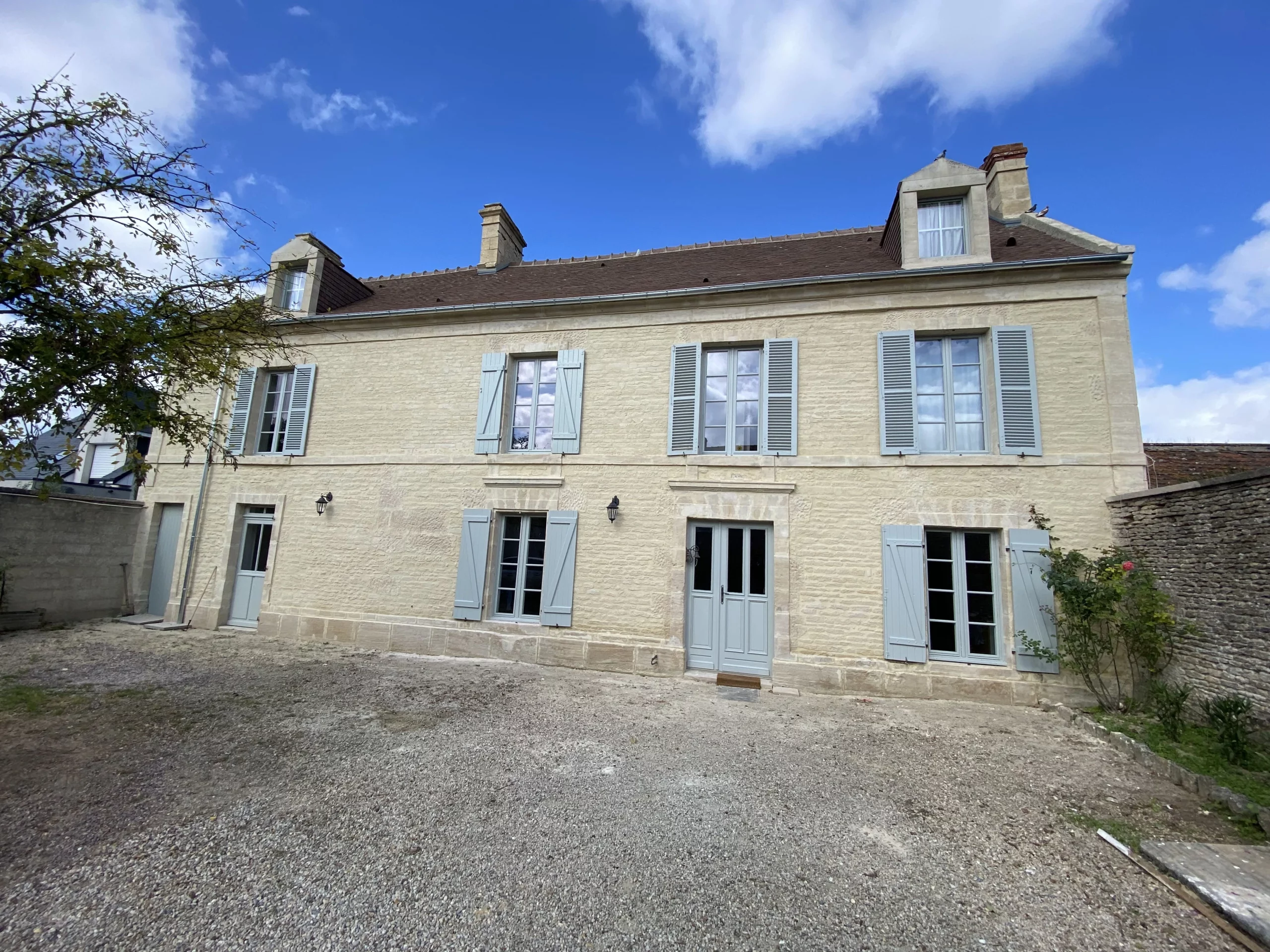 Rénovation d’une façade à Colomby Anguerny